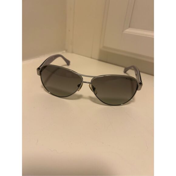 Ralph Sunglasses Ralph RA 4096 102/T3 Silver, MSRP $147 - Picture 1 of 9